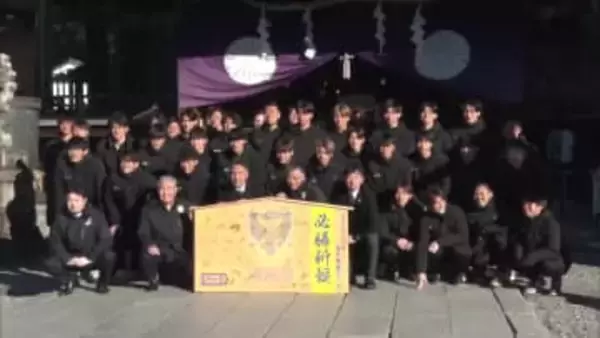 今シーズンこそ　サッカーＪ３栃木ＳＣが必勝祈願　宇都宮