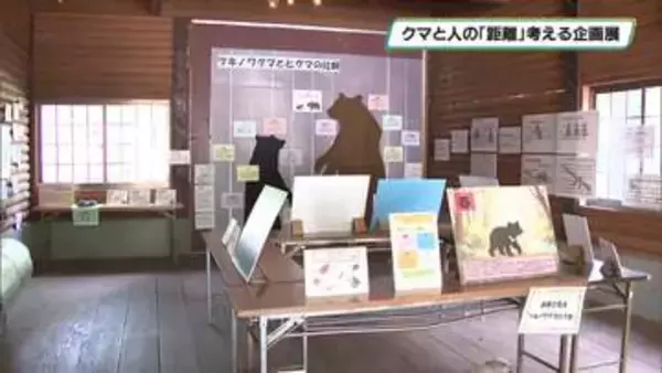 クマと人との距離考える　企画展が８月３１日まで開催　宇都宮動物園