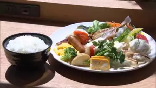 栃木米のごはんで朝から元気に　宇都宮市のホテルで特別ブレンド米朝食メニュー