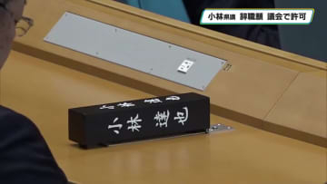 栃木県議会　小林達也県議の議員辞職願を許可　酒気帯び運転などの疑いで逮捕