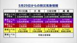 「新たな防災気象情報　避難の判断分かりやすく　２９日から正式運用」の画像1