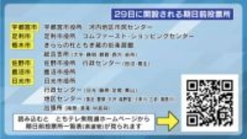 衆院選　期日前投票始まる　投票所入場券発送遅れているがなくても投票できます