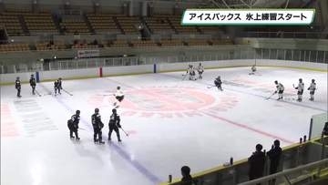 Ｈ．Ｃ．栃木日光アイスバックス　シーズン開幕を前に氷上練習スタート