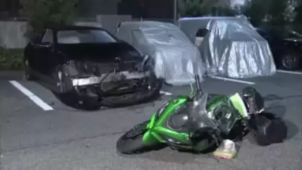 車を飲酒運転して信号無視し大型バイクと衝突して男性を死なせた疑い 危険運転致死容疑で会社役員の56歳男逮捕