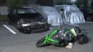 車を飲酒運転して信号無視し大型バイクと衝突して男性を死なせた疑い 危険運転致死容疑で会社役員の56歳男逮捕