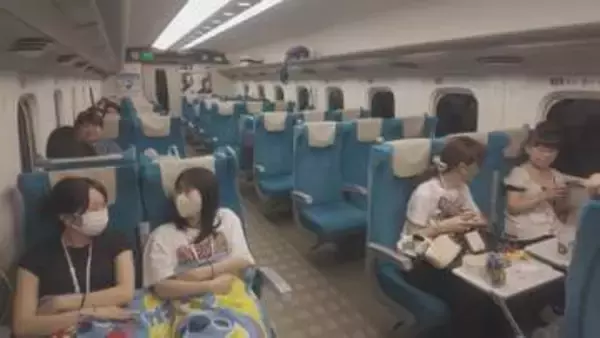 「思ったより快適」東海道新幹線初の“夜行列車”特別運行 夜10時台に東京発→岐阜羽島で約6時間停車→朝7時前に新大阪