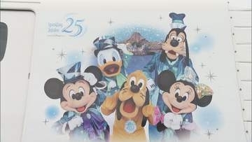 発着時のメロディーも特別仕様…東海道新幹線の“TDS開園25周年特別車両”が運行開始 東京ー新大阪間で来年3月中旬まで