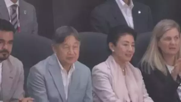“カオナシ”と記念撮影も…天皇皇后両陛下がジブリパークご視察 その後アジア大会のバスケ競技を観戦され帰路に