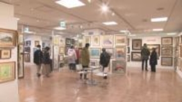 来月いっぱいで閉店…名鉄百貨店で美術品のセール 2割から3割安く販売され売上の一部は福祉事業などに