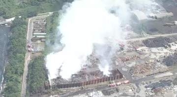 男性1人がケガ…大同特殊鋼の工場内で起きた火災 発生から90時間以上経ち鎮圧を発表 鎮火には依然至らず