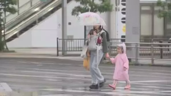 前線や台風30号の影響…東海3県は27日にかけて雷を伴った激しい雨に注意 25日の予想雨量は多い所で1時間30ミリ