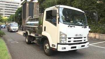 熊本地震で断水中の地域へ…名古屋市が給水タンク車2台と職員11人を派遣 日本水道協会からの要請受け