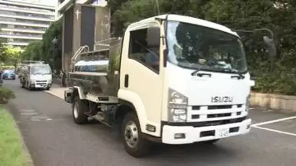 熊本地震で断水中の地域へ…名古屋市が給水タンク車2台と職員11人を派遣 日本水道協会からの要請受け