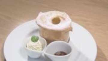 客「米粉なら罪悪感が少ない…」オフィス街で人気の米粉ケーキ『ふわとろ焼き立てシフォン』軽さと満足感を両立