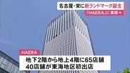 地上41階建て『ザ・ランドマーク名古屋栄』が開業 地下2階～地上4階の商業施設「HAERA」では65店舗が出店