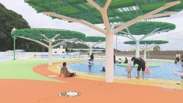 約7億5千万円の寄付受け…市民プールが全面改修されリニューアルオープン 熱中症対策等の工夫も 愛知県尾張旭市