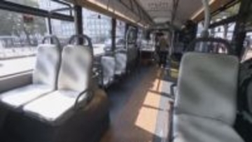 2/13から営業運行…名古屋駅と栄を結ぶ新交通システム『SRT』試乗会 車内のディスプレイで施設の紹介も