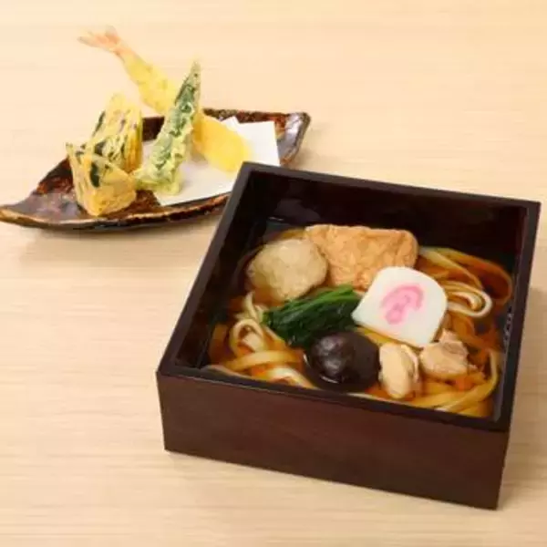 津島神社そばに誕生…大正12年創業「宮きしめん」新店舗で初のモーニングサービス 厚さ6センチの小倉トーストも