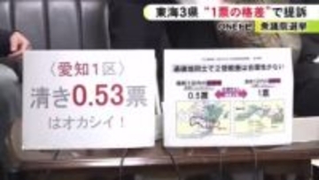 8日投開票の衆院選「一票の格差」を巡り全国で一斉提訴 弁護士らが人口比例に基づかない区割りは違憲と指摘