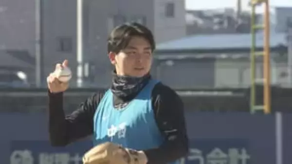 ドラゴンズの新人合同自主トレがスタート 1位指名の中西「2/1から自分のパフォーマンスが発揮できるように」