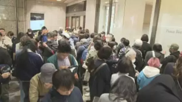 71年の歴史に幕…名鉄百貨店本店の営業最終日 朝から閉店を惜しむ多くの客が訪れる 28日午後7時まで