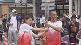 「9月19日に開幕…アジア大会の聖火リレー バドミントン元日本代表・小椋久美子さんが参加 愛知県豊橋市」の画像1