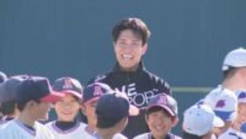 メッツ・千賀滉大が出身地の愛知県蒲郡市で野球教室 小学6年生約60人にケガをしにくい球の投げ方など指導