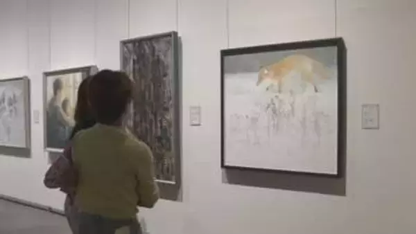 『春の院展』松坂屋名古屋店で始まる 東海地方にゆかりのある日本画家の作品など約120点を展示 4月19日まで