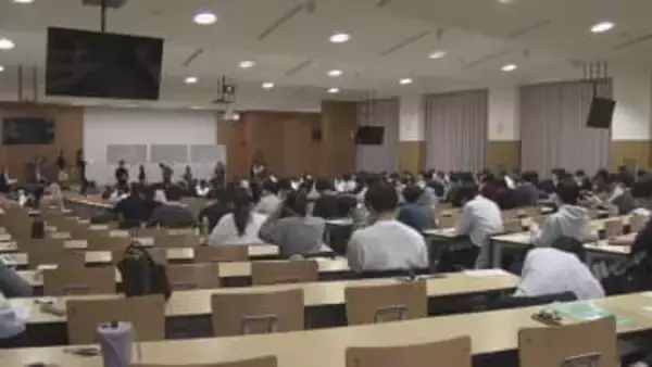 東海3県の志願者数は約5万人…『大学入学共通テスト』始まる 試験会場の名古屋大学にも多くの受験生の姿