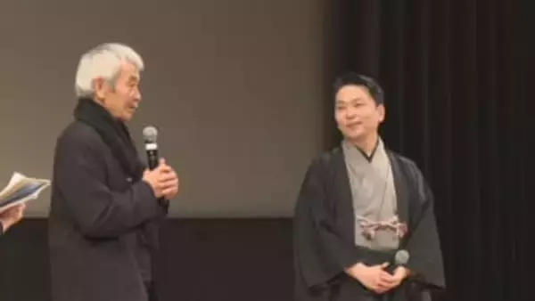 出演俳優がサプライズ登壇…映画館のない岐阜県高山市で『国宝』の特別上映会 舞踊家が市内で稽古をつけた裏話も