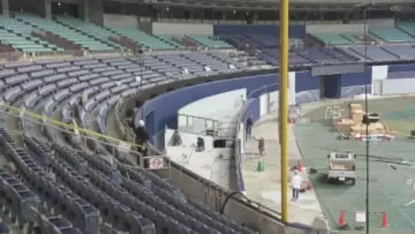 「野球が変わると思います」バンテリンドームのラッキーゾーンとなる『ホームランウイング』現在4割ほどが完成