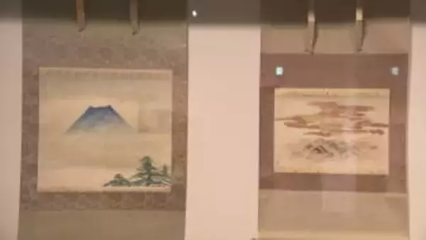 縁起の良い“吉祥”をモチーフに…工芸家・藤井達吉の作品展 松竹梅が描かれた掛け軸など展示 愛知県瀬戸市