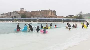 最大1mの波が出る“ジョイアマーレの浜辺”など…愛知県蒲郡市の『ラグナシア』でプール営業始まる 7/11からはナイトプールも