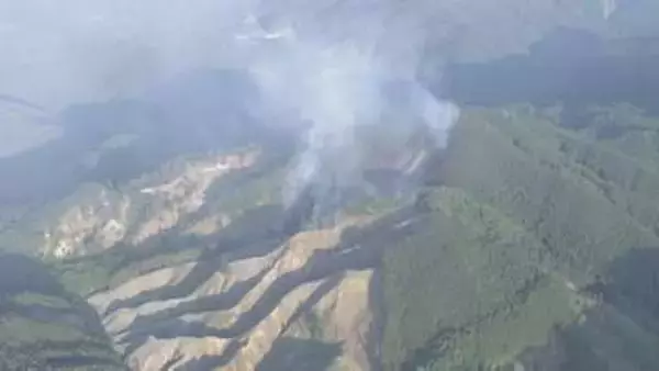 現場の3.6kmほど東には住宅など点在…三重県津市の美杉町で山火事が発生 ヘリコプターから放水するなど消火活動続く