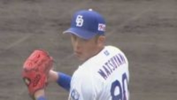 30球で安打性4本…中日の守護神・松山が今季キャンプ初のバッティングピッチャーとして登板 最速147km