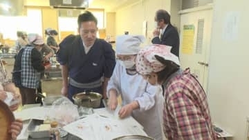 世界各国の大使公邸で腕ふるう…飛騨市の“食の大使”工藤英良さんによる料理教室 特産品と塩こうじ使いプロの技を直伝