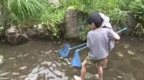 アユのつかみ取り体験も…愛知県豊田市で「香嵐渓一の谷フェスタ」地元の飲食店やキッチンカーが出店し賑わう