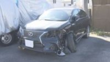 男「ばれるとまずいと思い…」母親に“替え玉出頭”も依頼か 父親名義の高級車を飲酒運転して標識等に衝突し車を放置して逃げた疑い 逮捕の23歳男