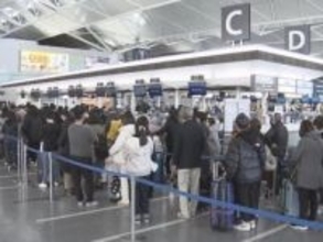 中国に向かう人は前年比約3割…中部空港の年末年始の国際線予約状況 行先別では“台湾・香港”が最も多く