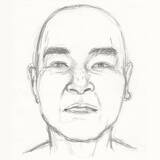 「中年以上とみられ175cm前後…川に浮いた状態で見つかった身元不明の男性遺体 似顔絵公開し情報提供呼びかけ」の画像1