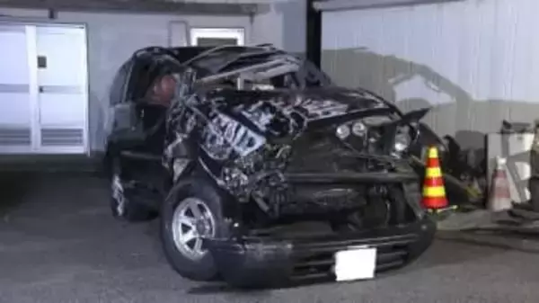 東海環状道で車が横転 30代とみられる女性が意識不明の重体 同乗の男女3人もケガ 周辺で約4時間通行止めに