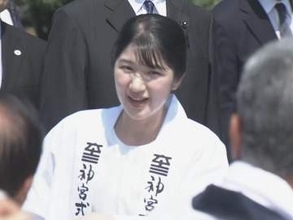 ラッコの“イカ耳ジャンプ”も鑑賞…週末に三重県を訪問された愛子さま 式年遷宮に向けた「お木曳」にも笑顔で参加