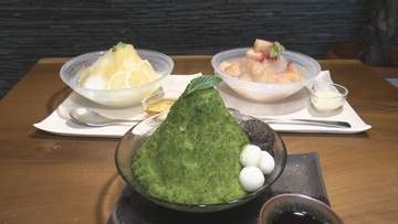 流石に華やか…“お花屋さん”が本業のオーナーがつくる『サラサラかき氷』花の需要が減る夏季限定 見た目にもこだわり