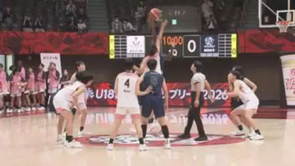 全国のバスケ強豪校が頂点目指す『U18日清食品トップリーグ2026』女子の初戦は四日市メリノール学院が岐阜女子破る