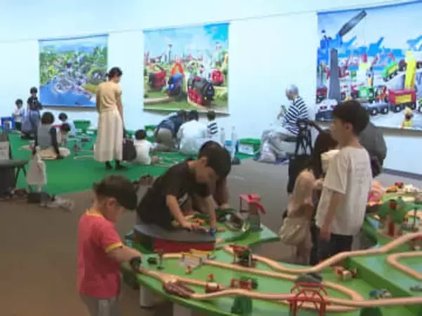 遊びながら想像力を…スウェーデンの木製玩具『BRIO』の体験型展覧会 愛知県岡崎市で12/7まで