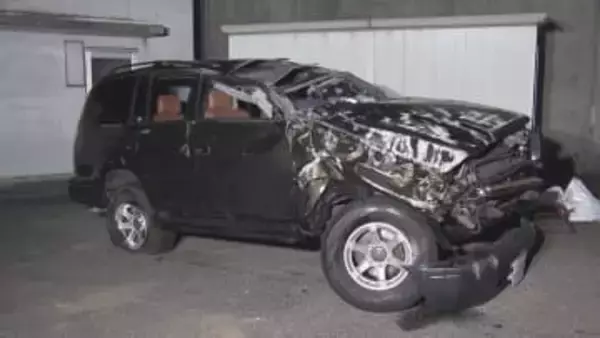 運転手の30歳女性が死亡…東海環状道のIC付近で男女4人が乗った乗用車が横転 1人が死亡し3人が重軽傷