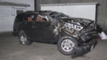 運転手の30歳女性が死亡…東海環状道のIC付近で男女4人が乗った乗用車が横転 1人が死亡し3人が重軽傷