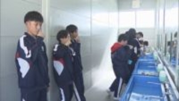 うがい歯磨きは“コップ1杯”で…水不足の愛知県東三河地方 小学校でも『節水』を徹底 農家はコメづくりの準備進まず