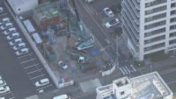 地下鉄の一部の駅を封鎖…名古屋のマンション建設現場で見つかった不発弾 自衛隊による撤去作業進む 東山線など運休