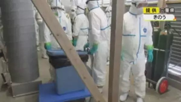 鳥インフルエンザが確認された津市の養鶏場 ニワトリ2万3481羽の殺処分が完了 周辺では感染確認されず